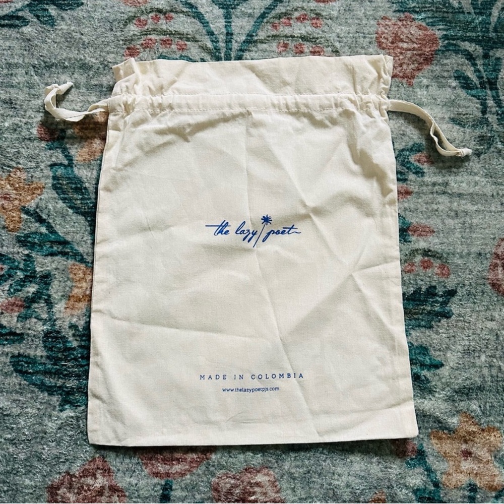 The Lazy Poet Dust Bag